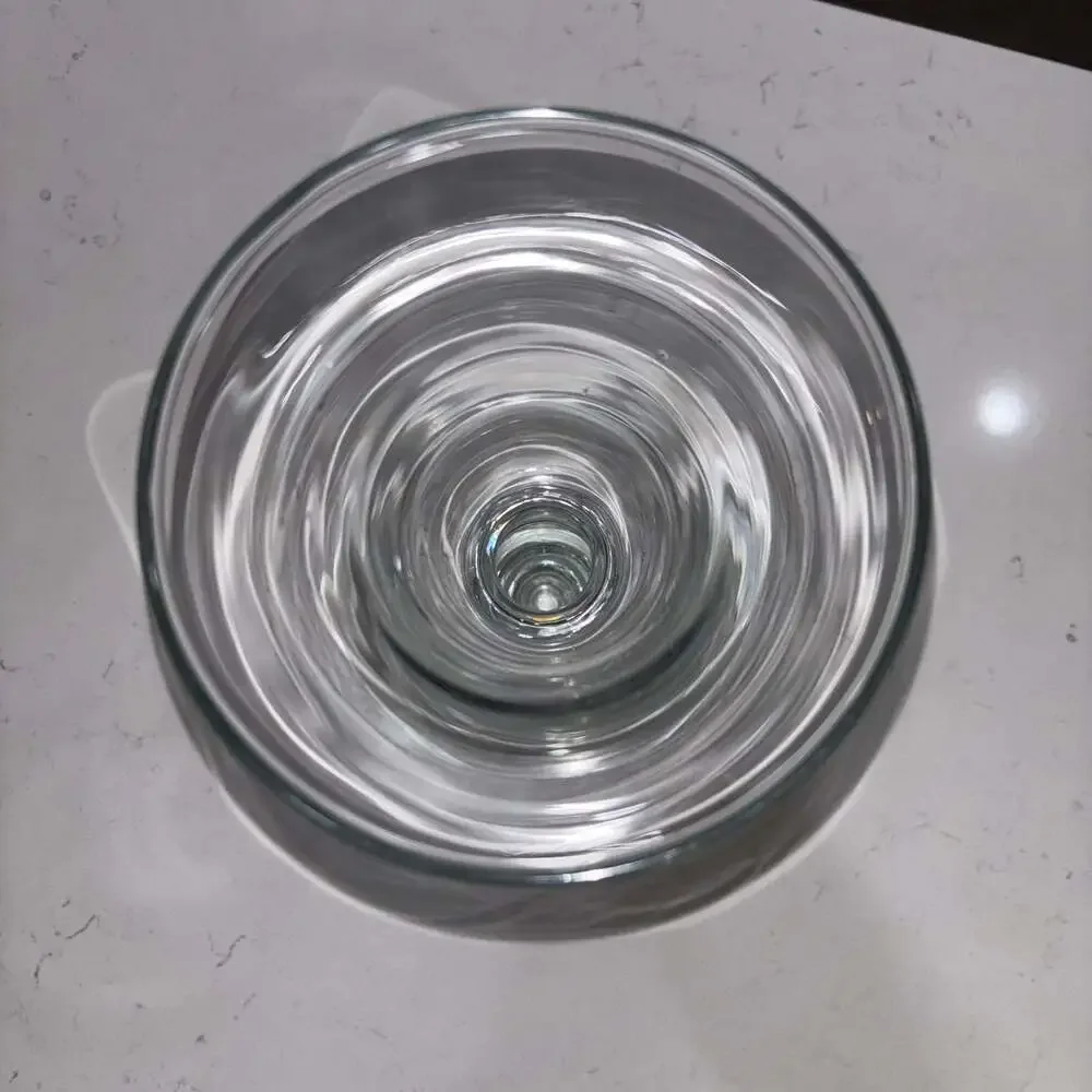 Clear Glass Trumpet Vase/Candle Holder Taper Pillar Candlestick